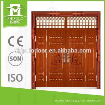 Alibaba new type doors interior latest design villa copper door
